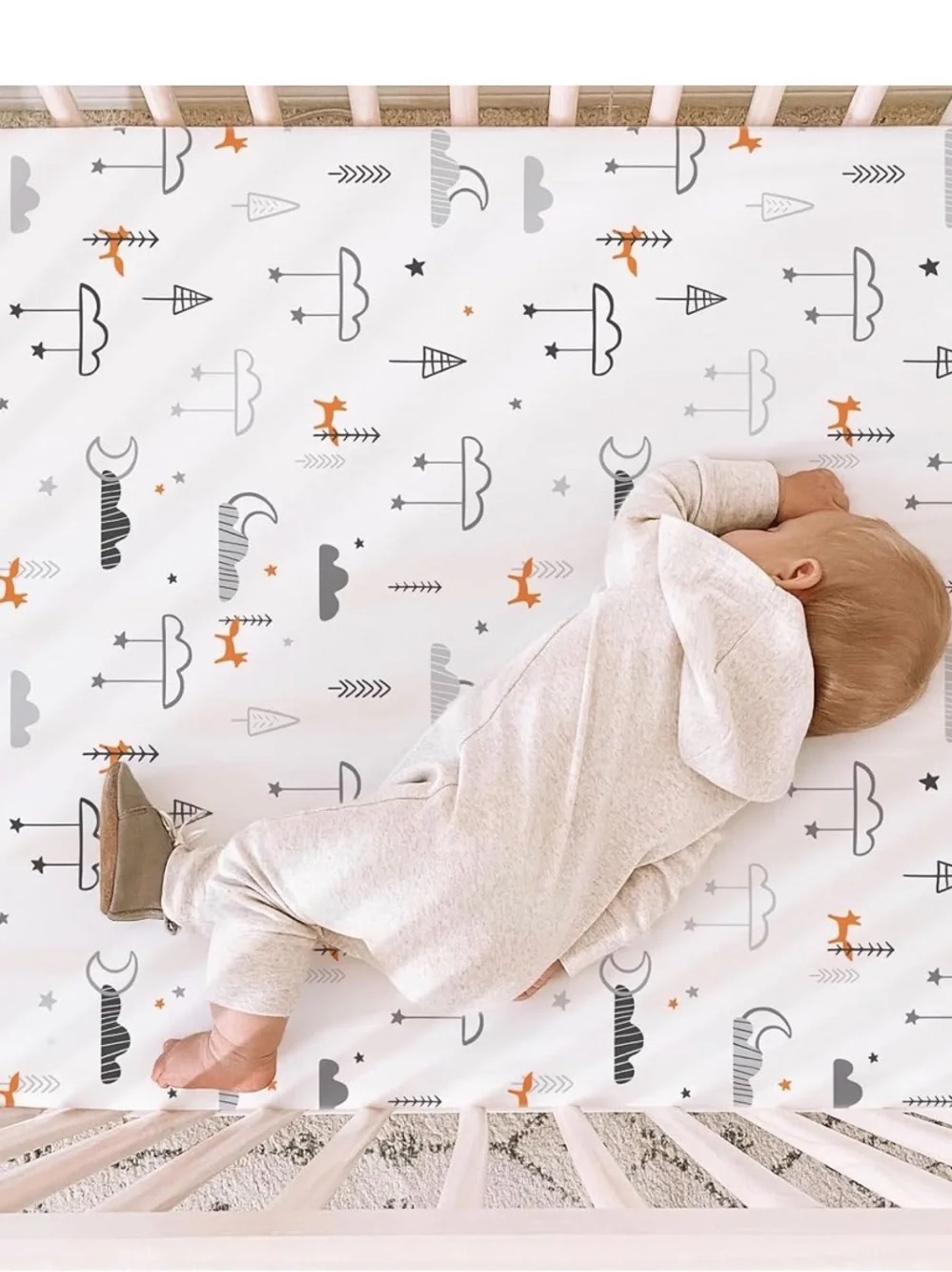 Two crib sheets - fit standard crib